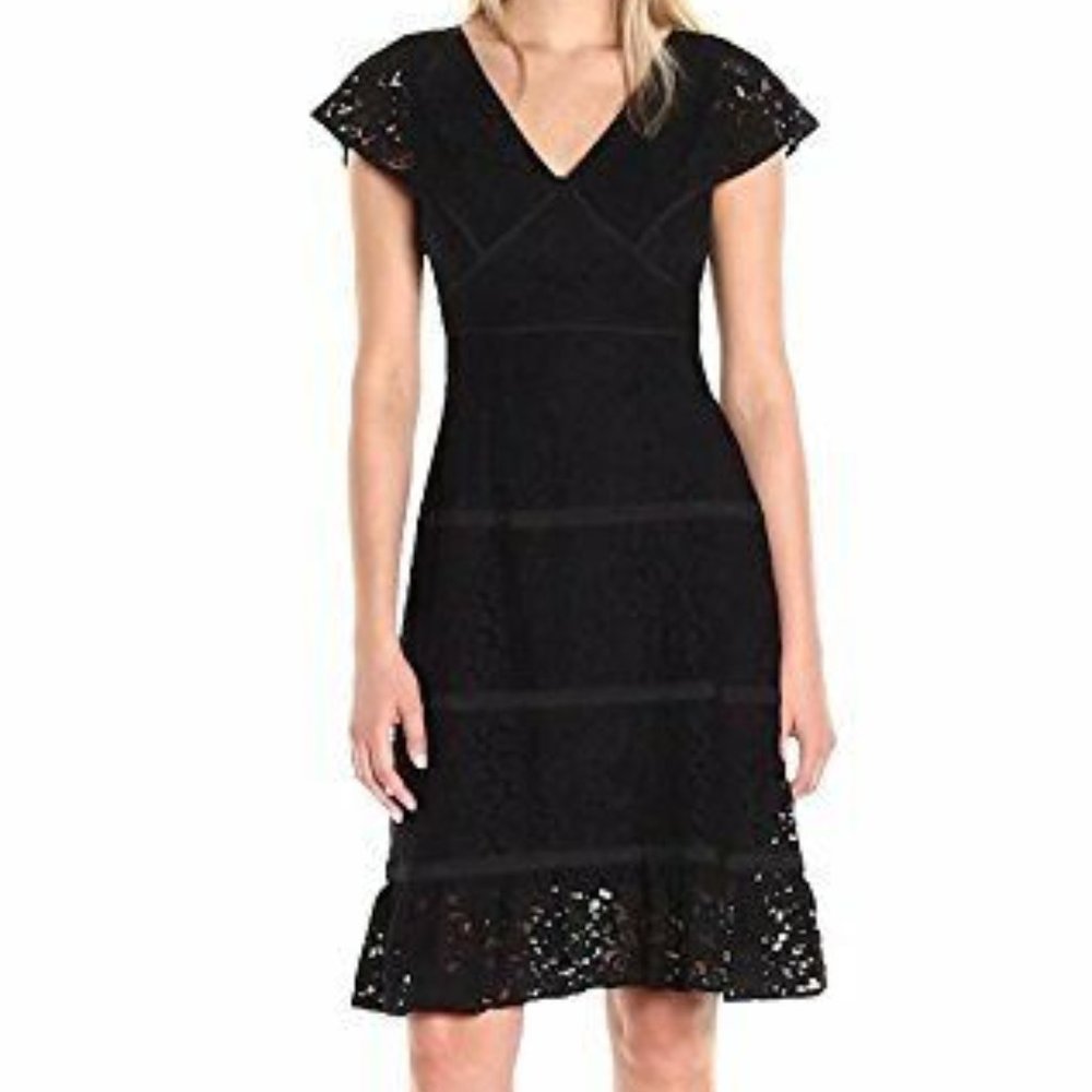 NWT Nanette Black lace dress, 10